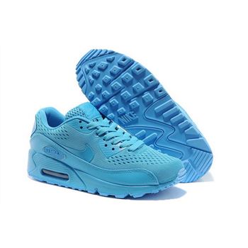 Nike Air Max 90 Em Unisex All Blue Sports Shoes Sweden